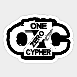 Onezerocypher Sticker